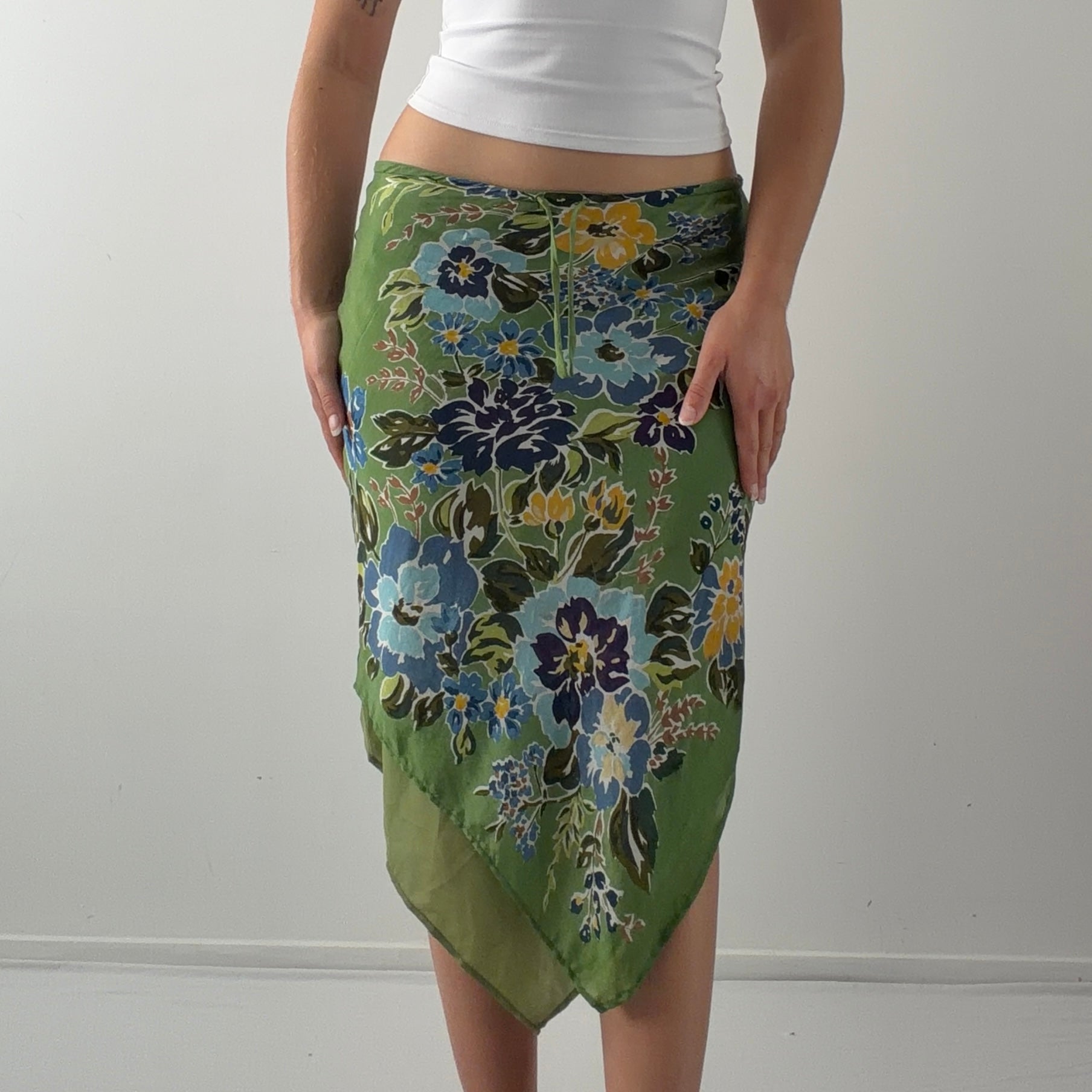 MNG Silk Handkerchief Skirt | 6-10