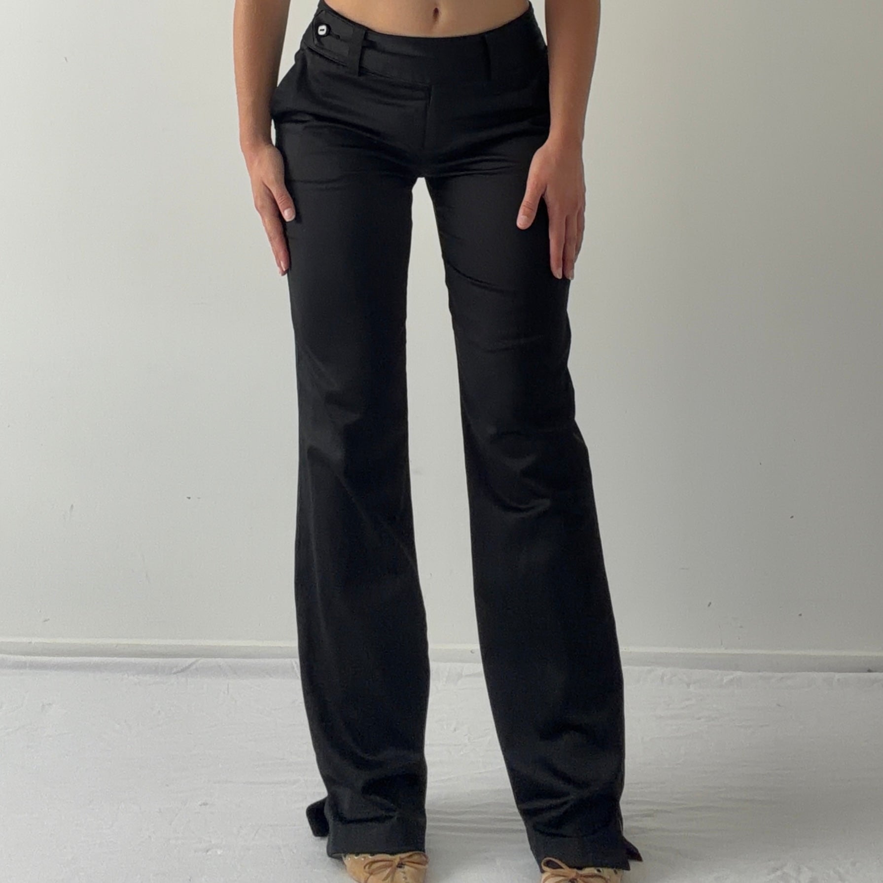 00s Max Satin Bootcut Pants | 6-8