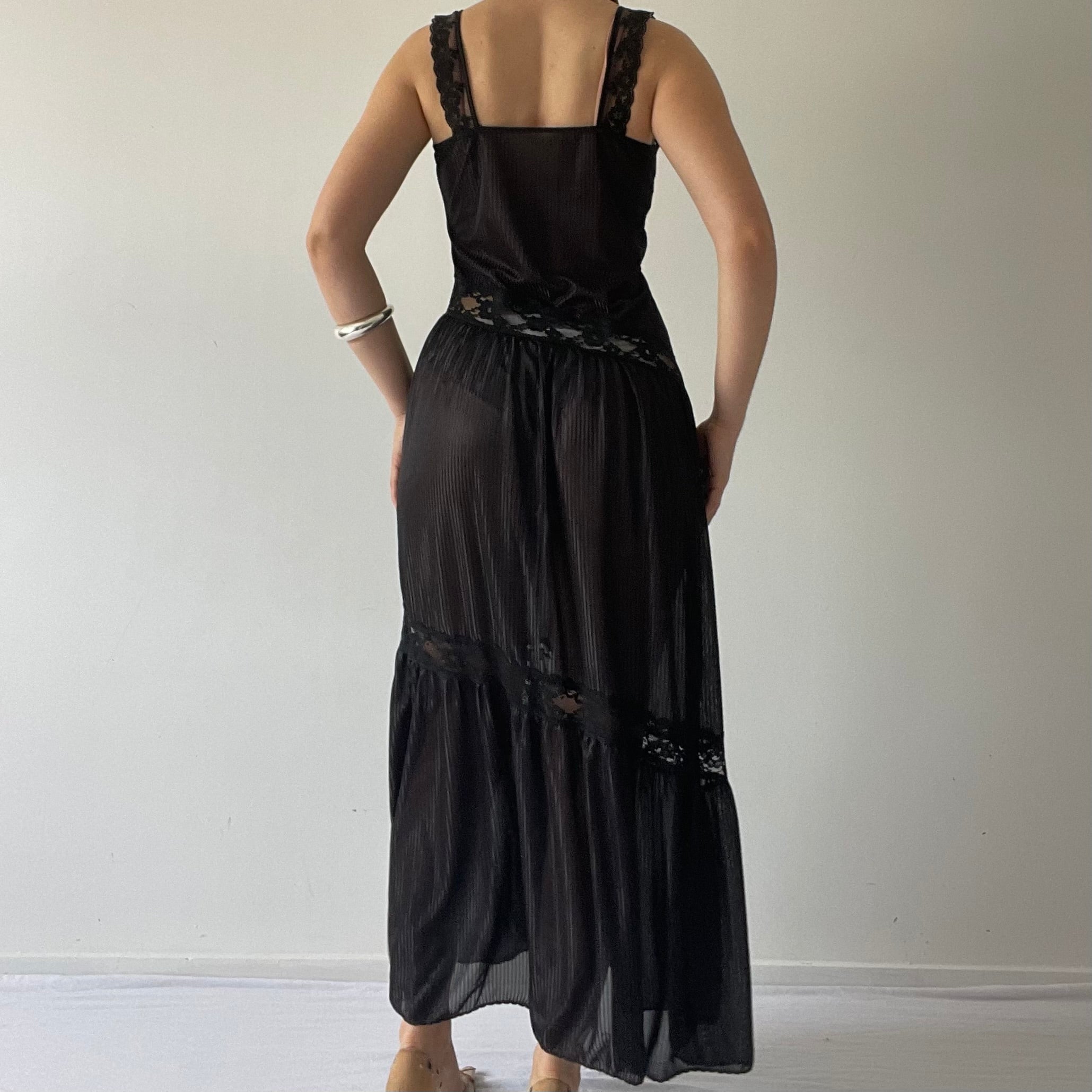 Lingerie Lace Slip Dress | 10-12