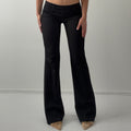 Joe Benbasset Low Rise Bootcut Pants | XS