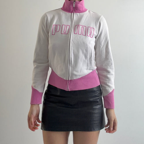 Puma Zip Up Sweatshirt | XS