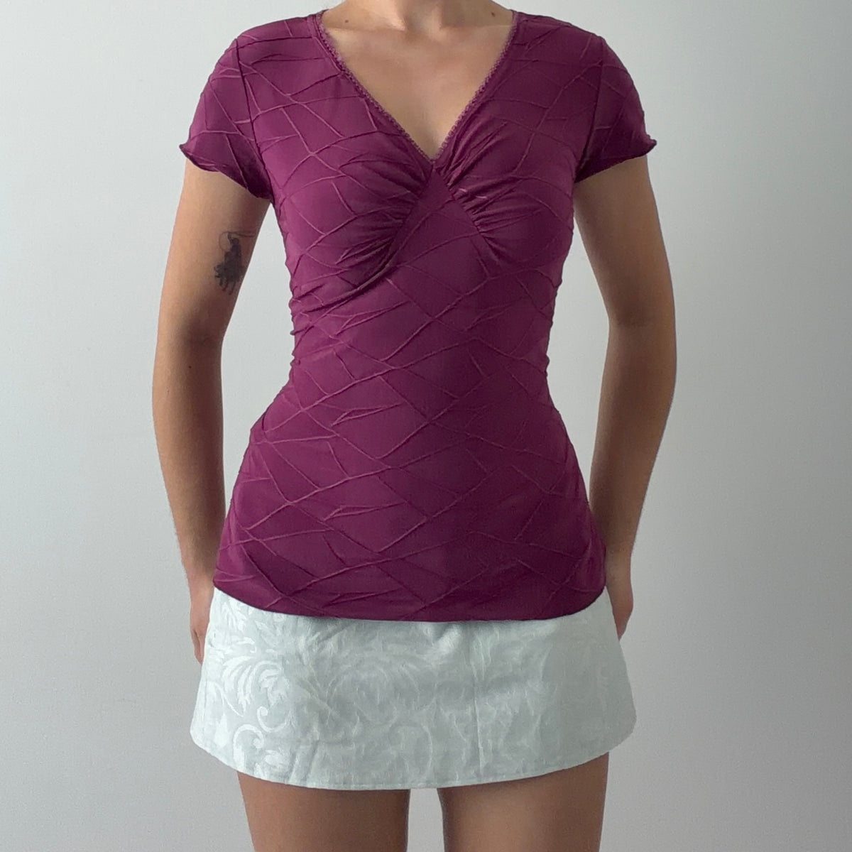 Wrapper Babydoll Top | XL
