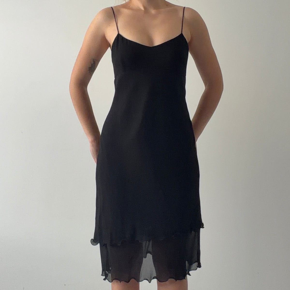 Ann Taylor Silk Midi Dress | XS