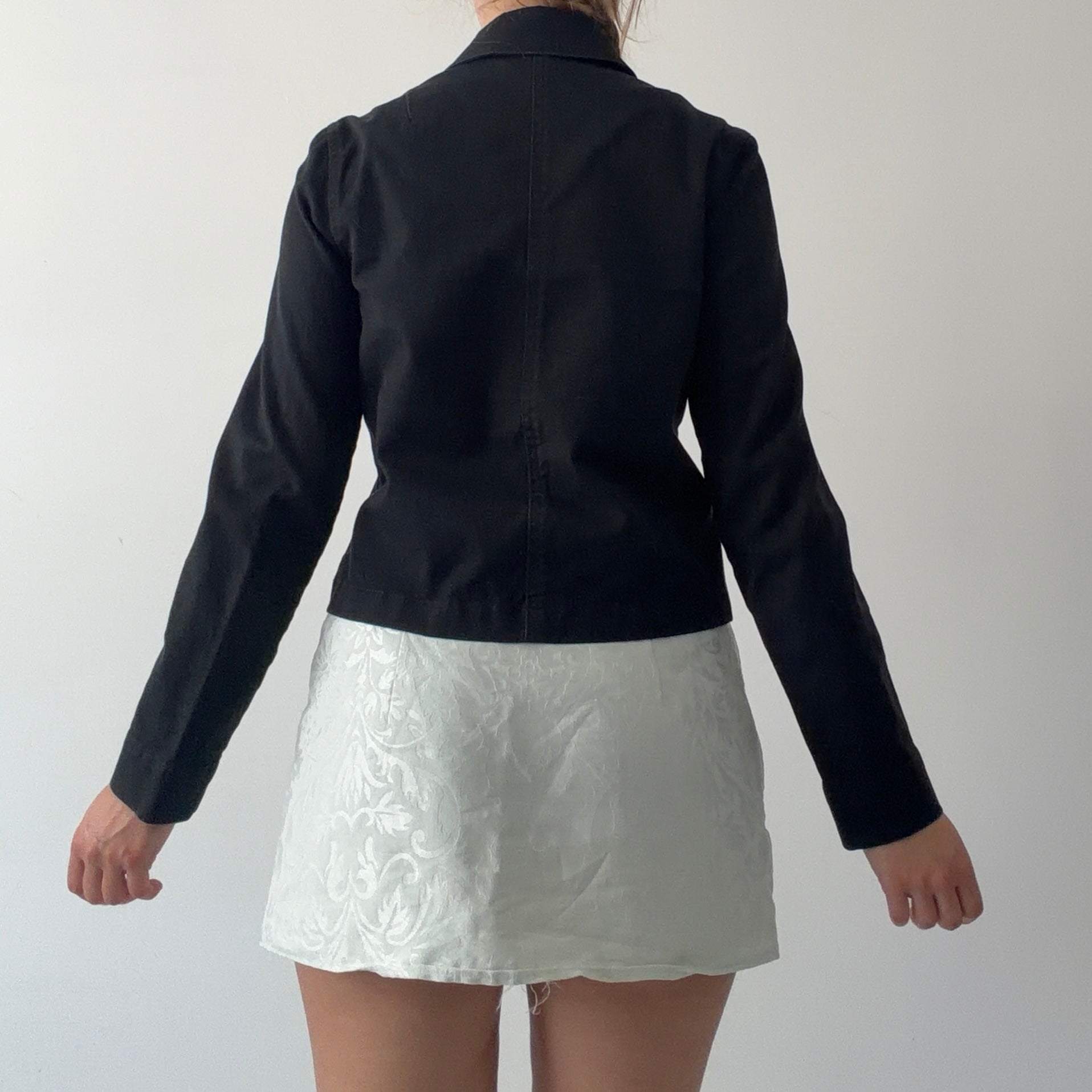 Gap Button Up Peacoat | 6-8