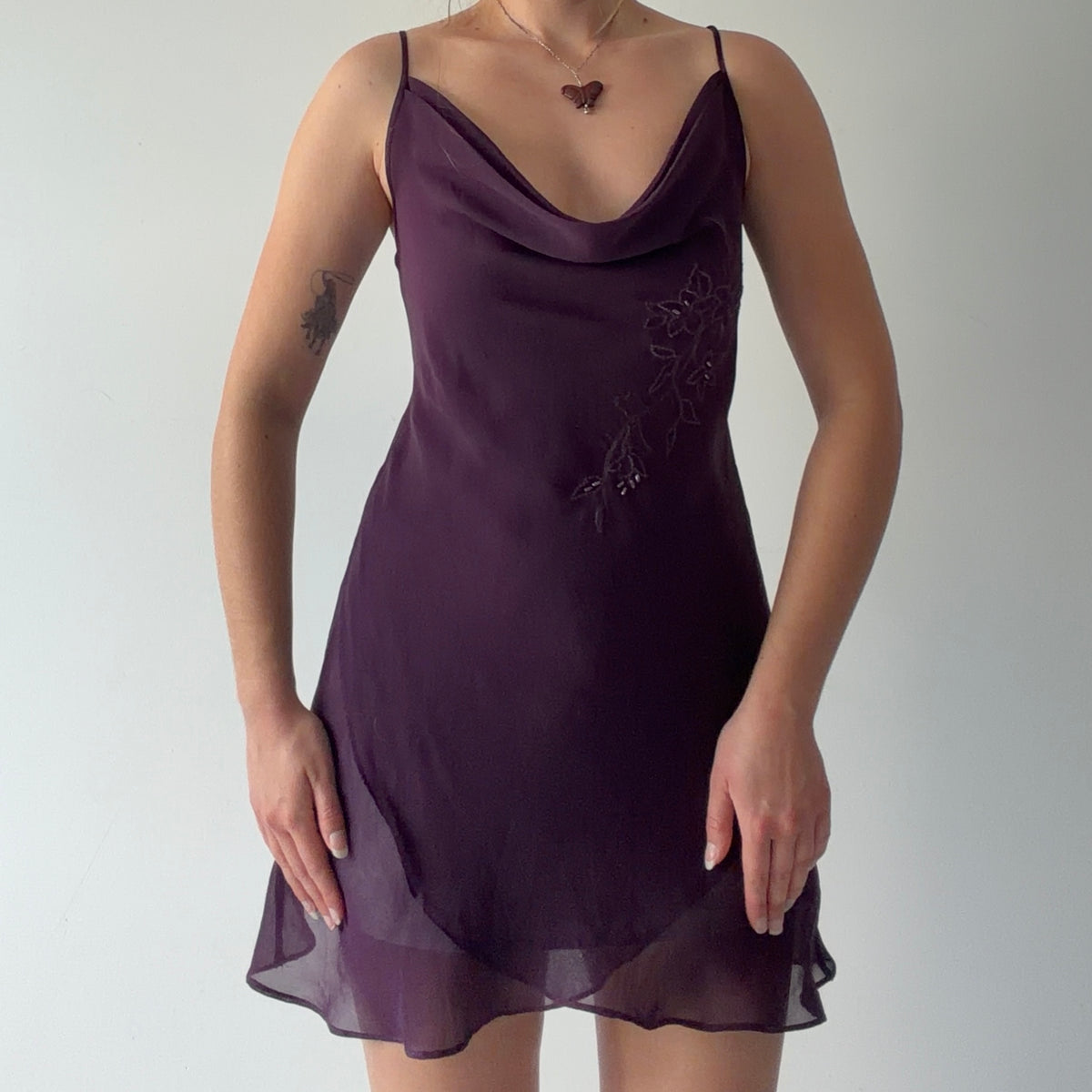 La Vie En Rose Cowl Cami | M-L