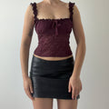 West Of Melrose Babydoll Top | M