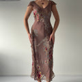 Monsoon Silk Floral Dress | M-L