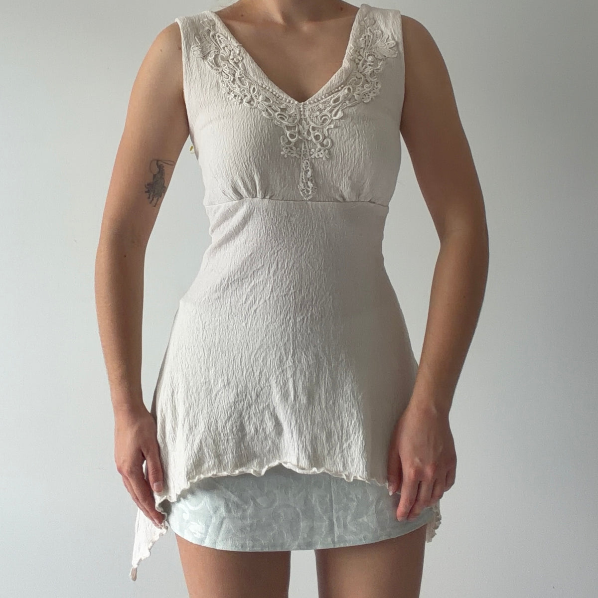 Susan Lawrence Asymmetric Fairy Cami | S-M