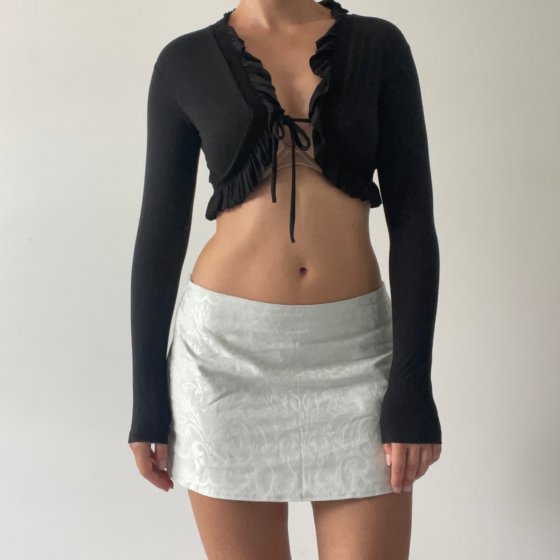 Lace Ruffle Bolero | 6-8