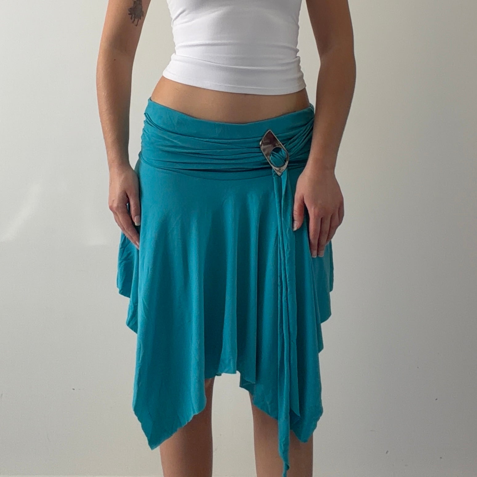 Midi Asymmetric Skirt | S