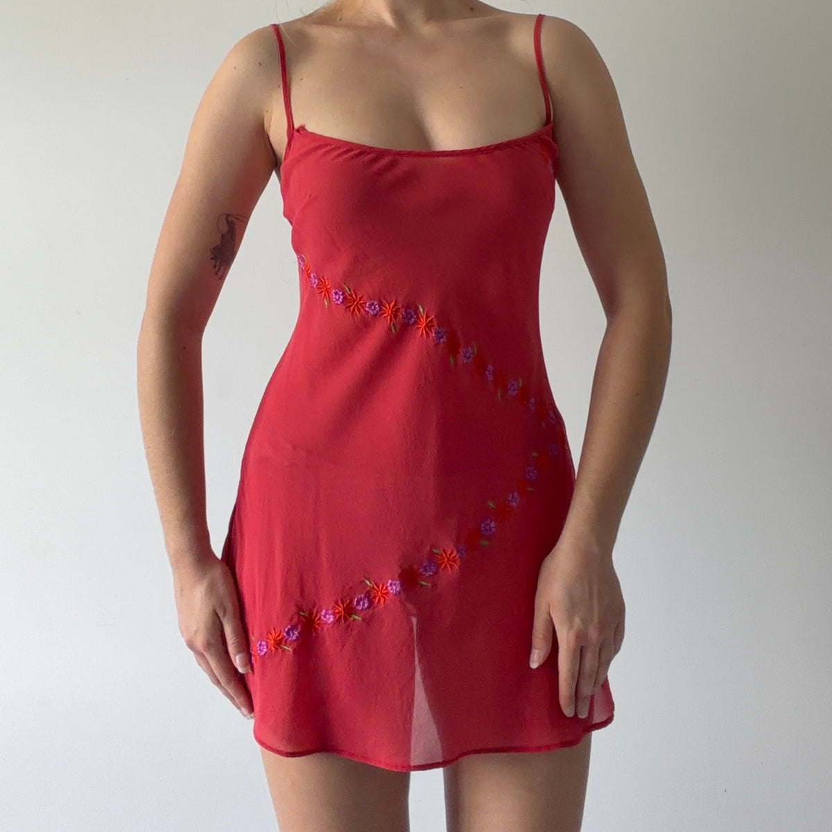 Victoria's Secret Silk Mini Slip | S
