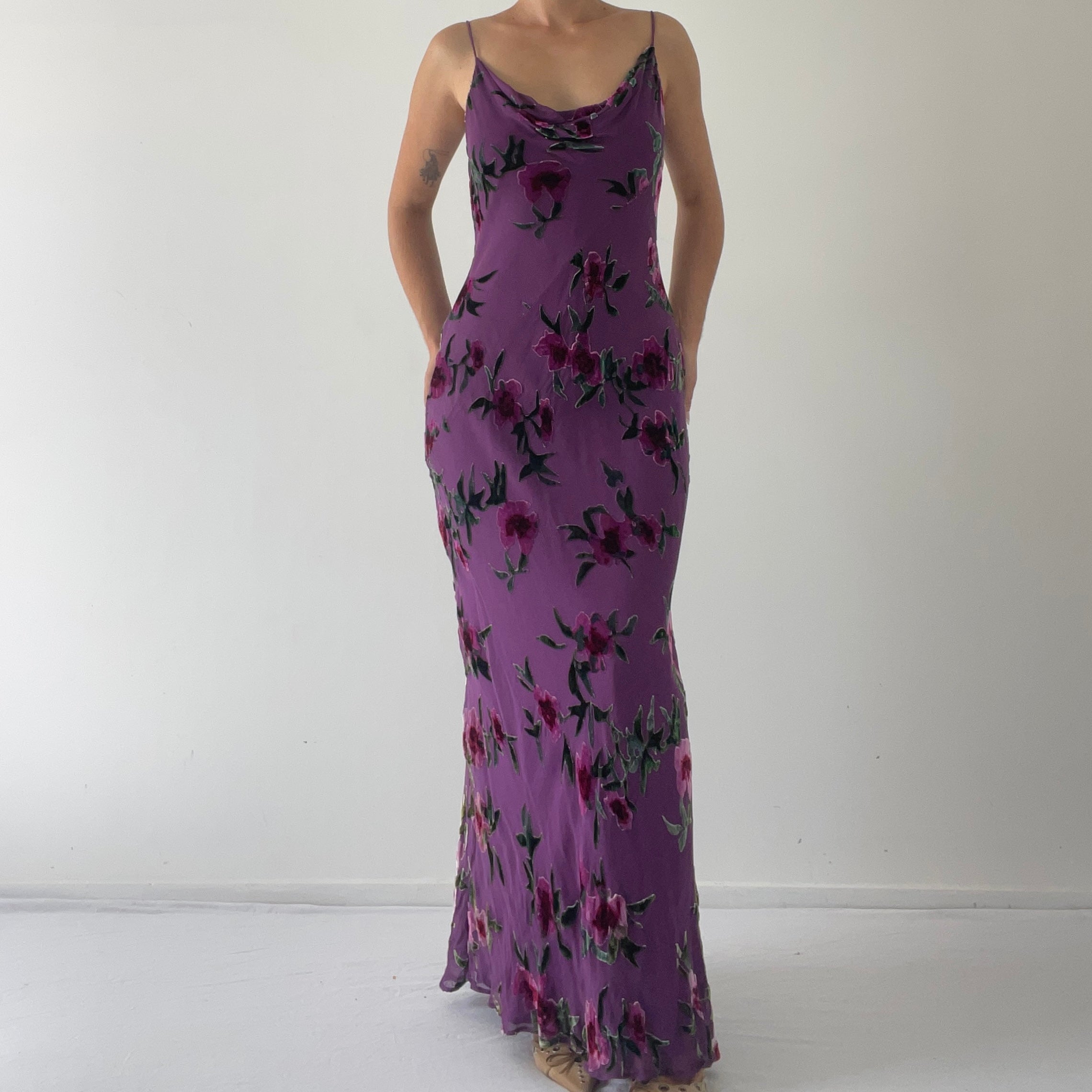 Monsoon Bias Cut Burnout Dress | 6-10