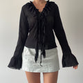 Mixit Ruffle Top | Made in USA | 10-12