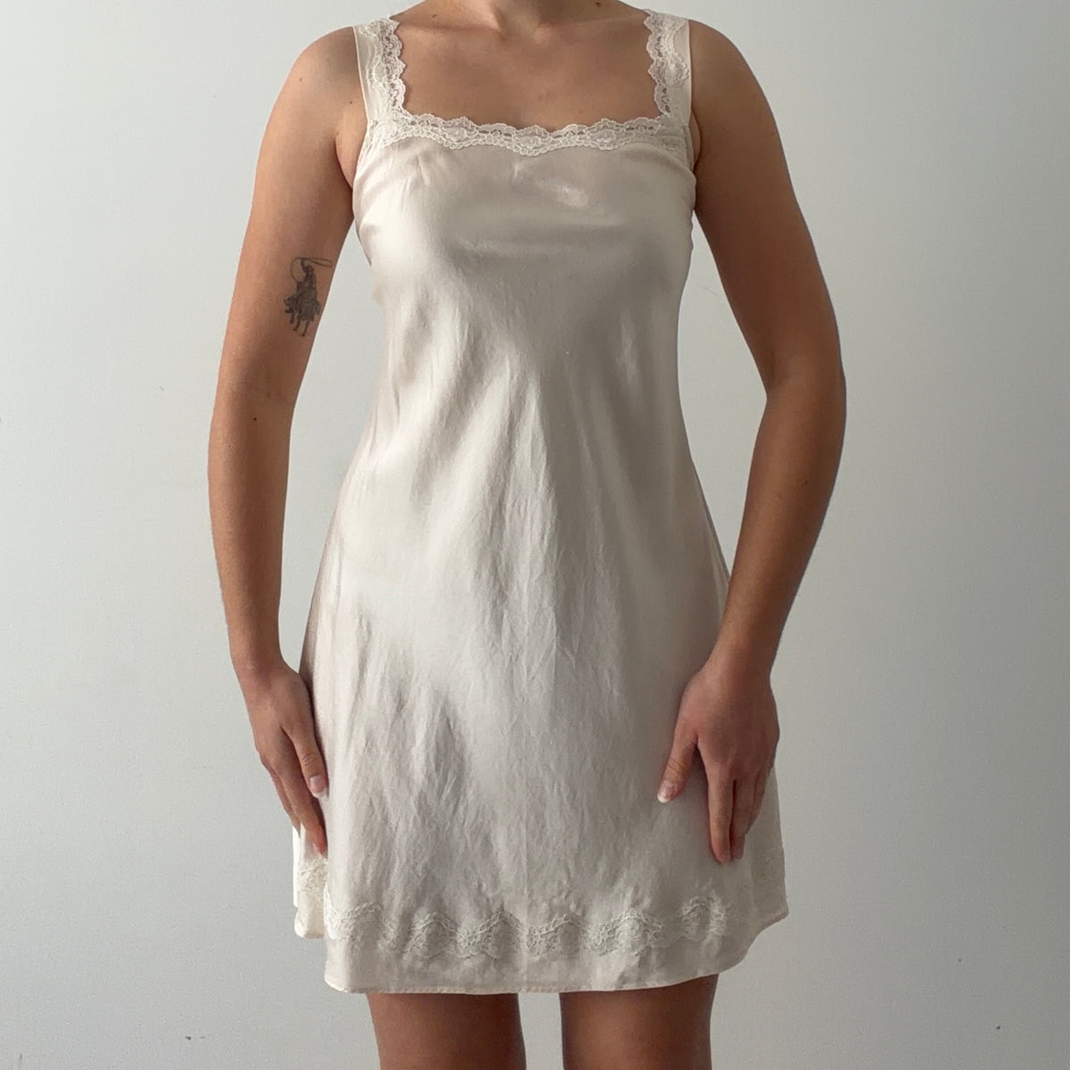 Olga Silk Midi Dress | M
