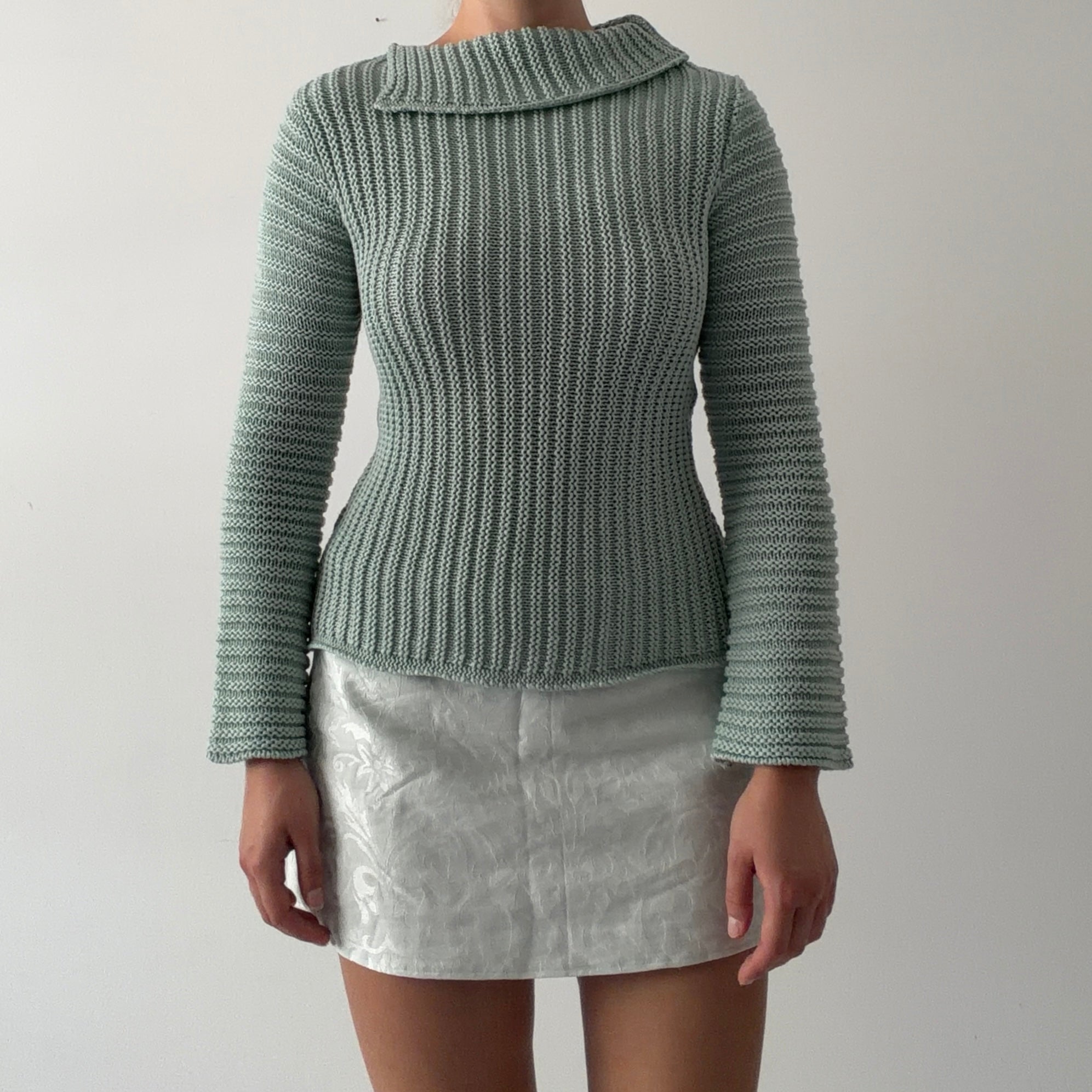 Apart Asymmetric Knit | S
