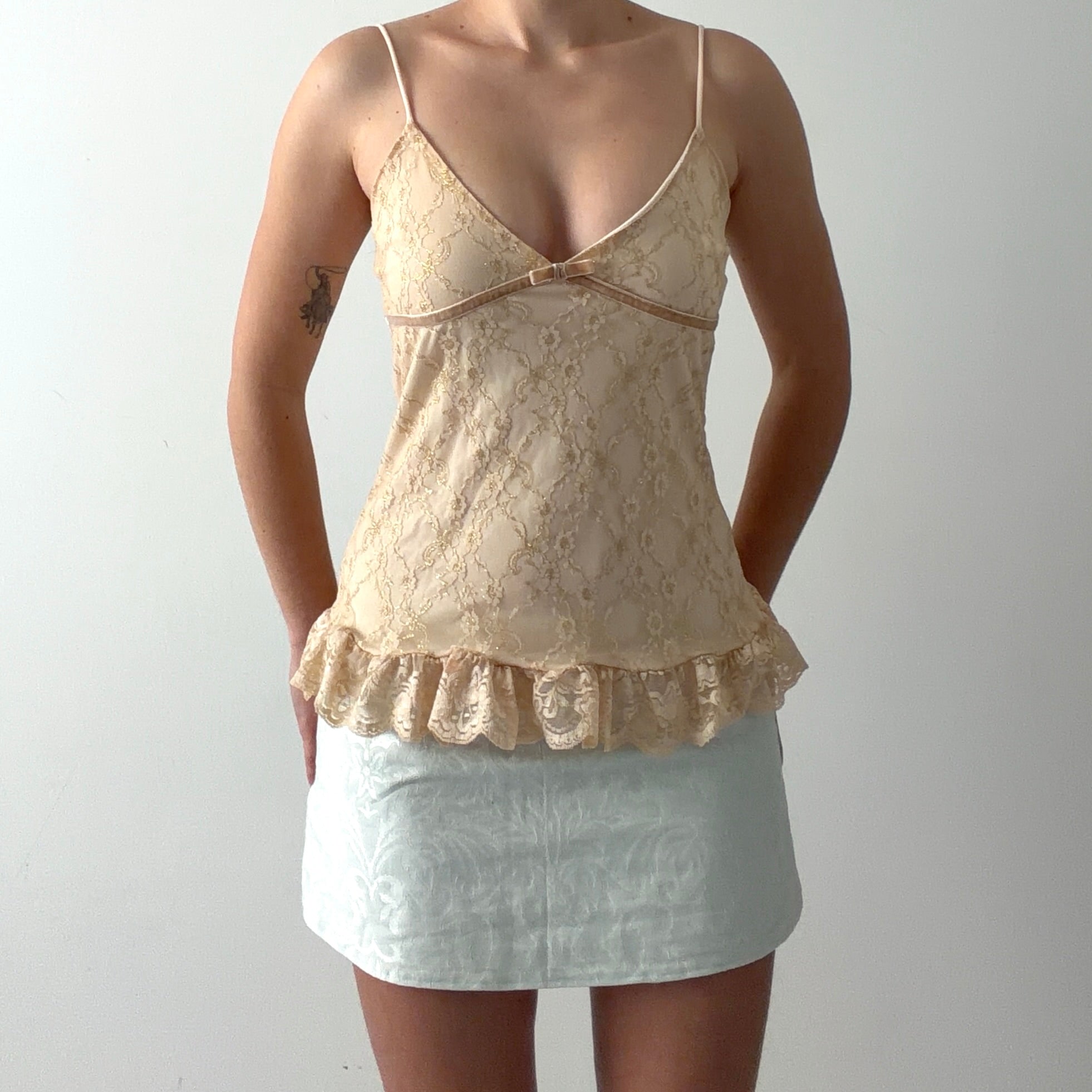 Wet Seal Lace Cami | Made in USA | S