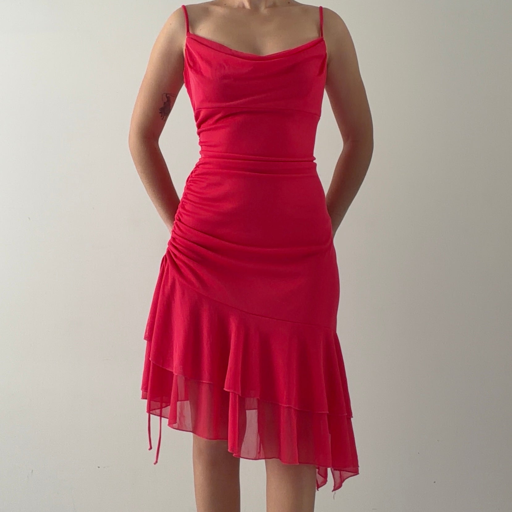 City Triangles Asymmetric Midi Dress | 10-12