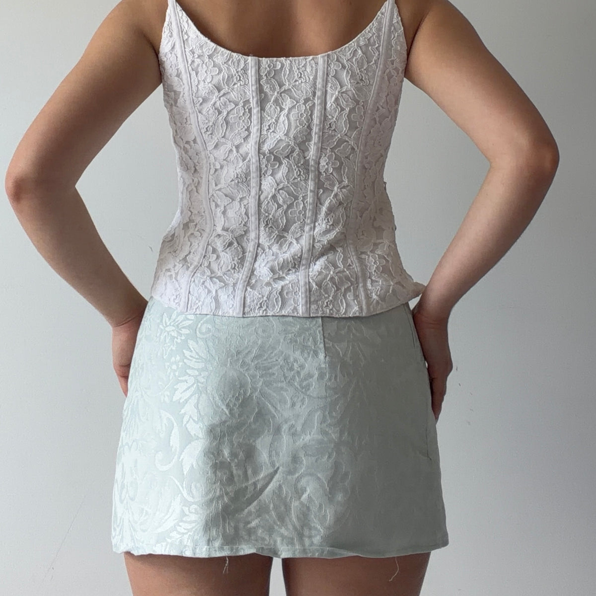 Ann Fontaine Lace Cami Top | S