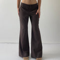 Spiral Mid Rise Pants | 8-10