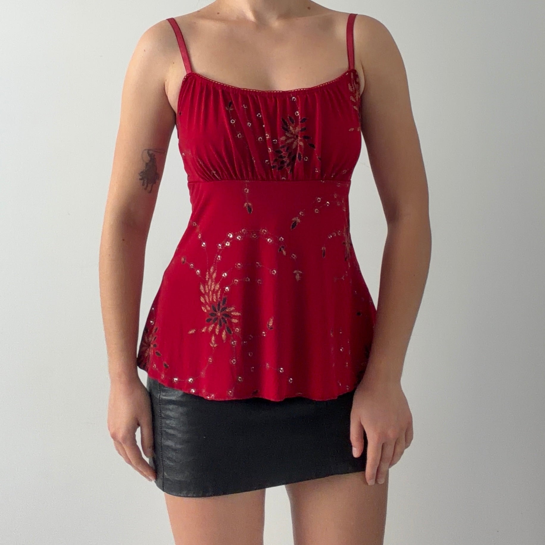 Iz byer Babydoll Top | Made in USA | 10-12