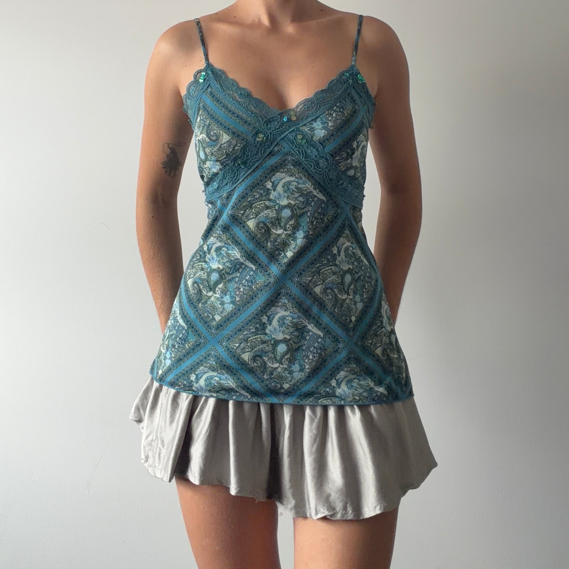 Xhilaration Paisley Cami | M