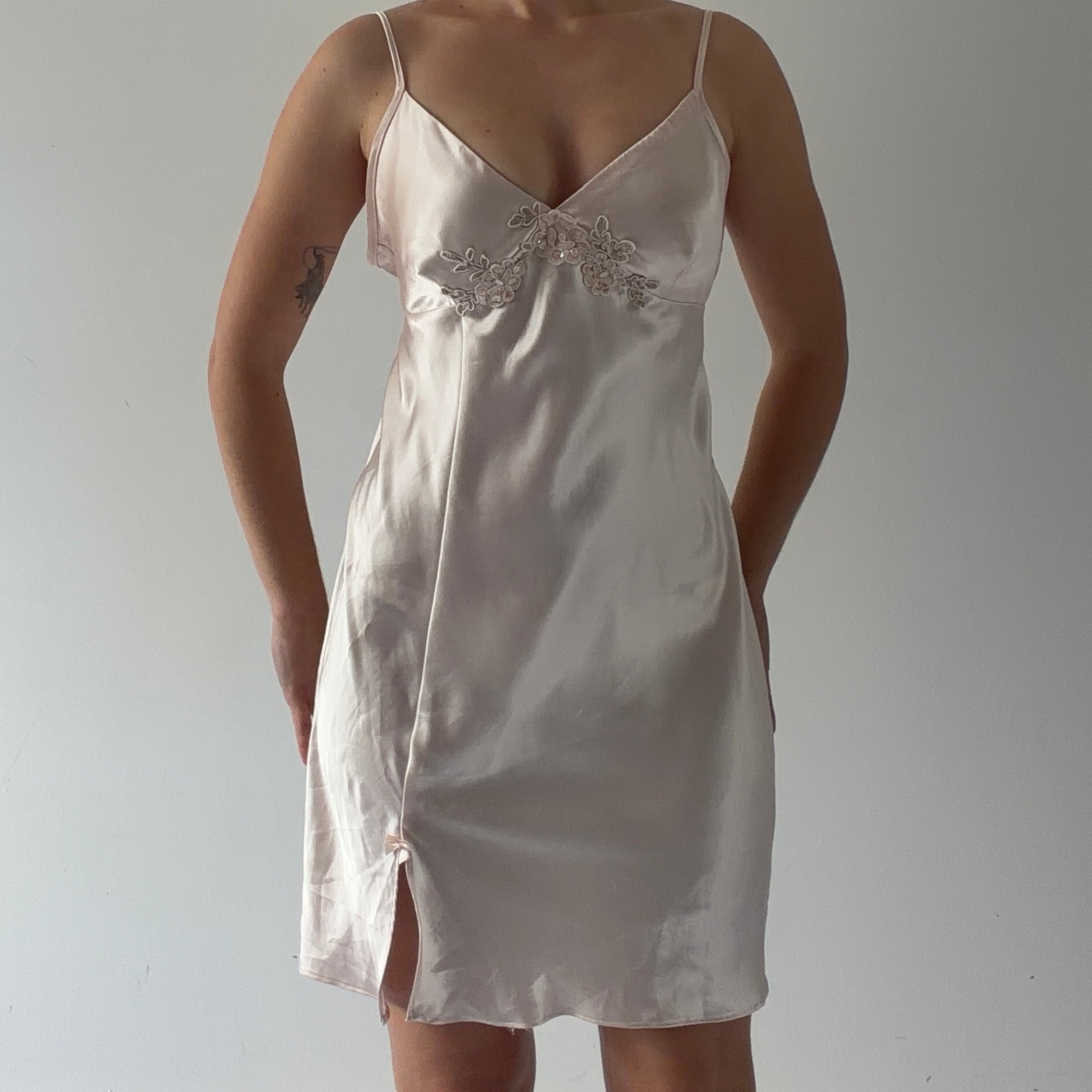 Secret Treasures Mini Satin Slip | L