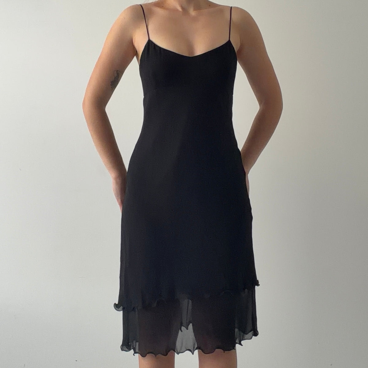 Ann Taylor Silk Midi Dress | XS