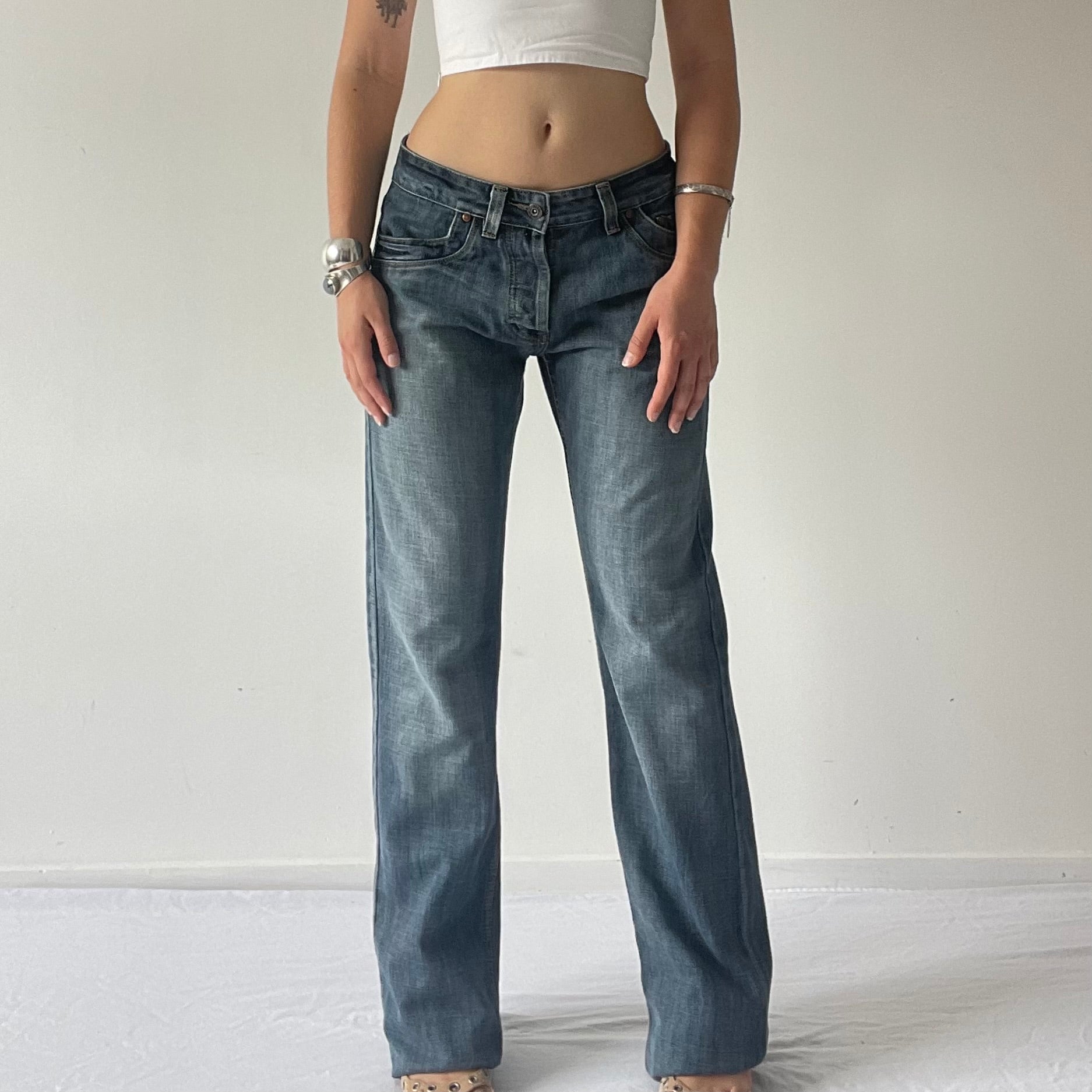 Diesel Straight Leg Jeans | 10-12