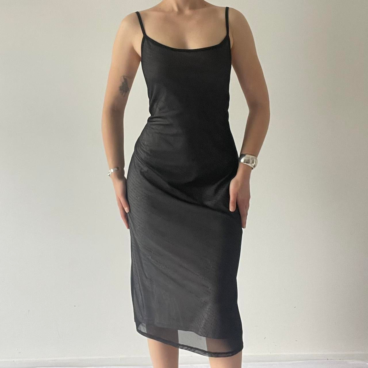 90s Open Back Dress | Made in Australia | L