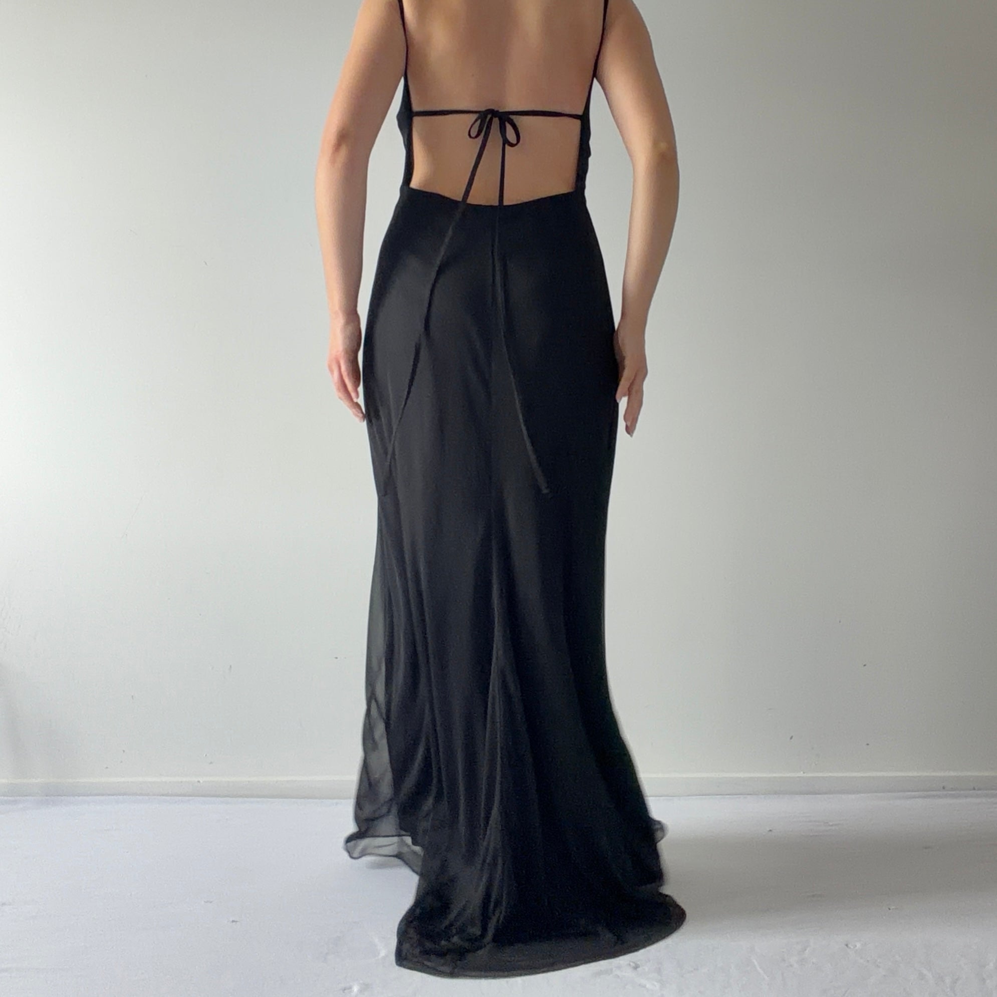 Niki Livas Slinky Maxi Dress | M