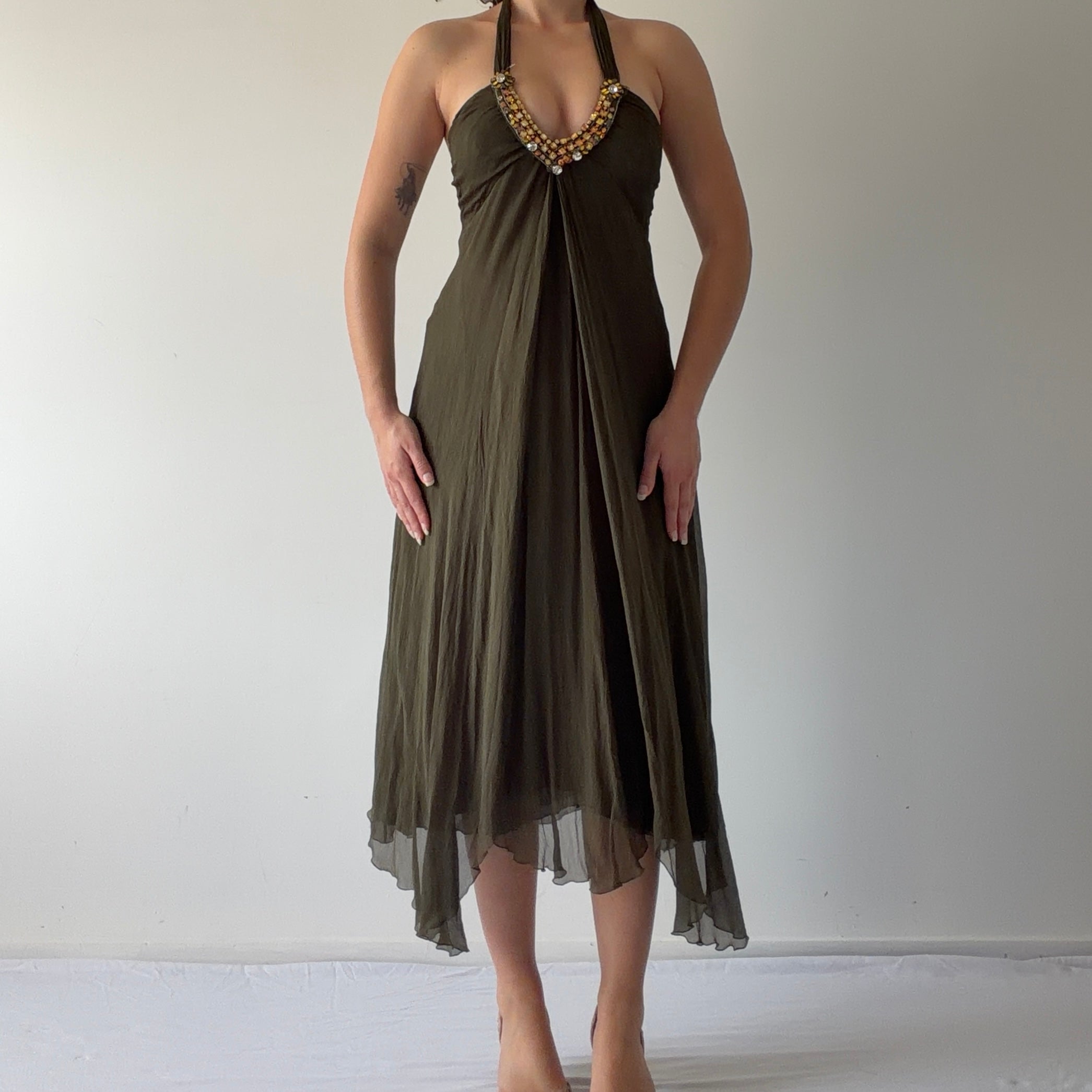 Max Mara Silk Fairy Dress | S