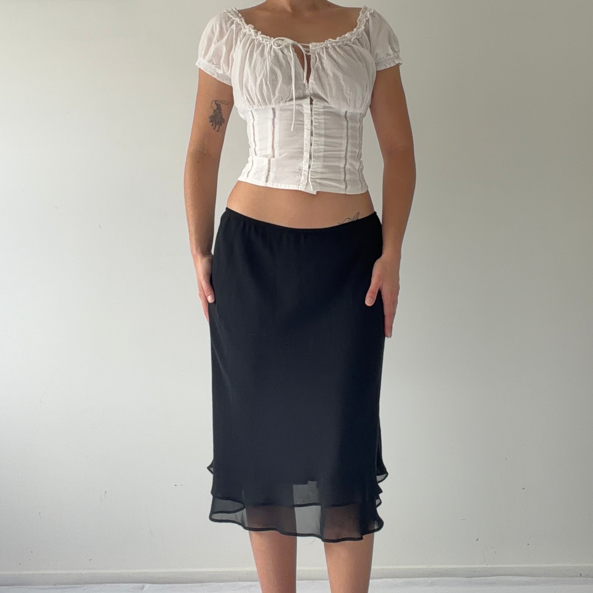 George Midi Skirt | M