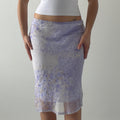 Lilac Midi Skirt | XS