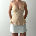Wet Seal Lace Cami | Made in USA | S