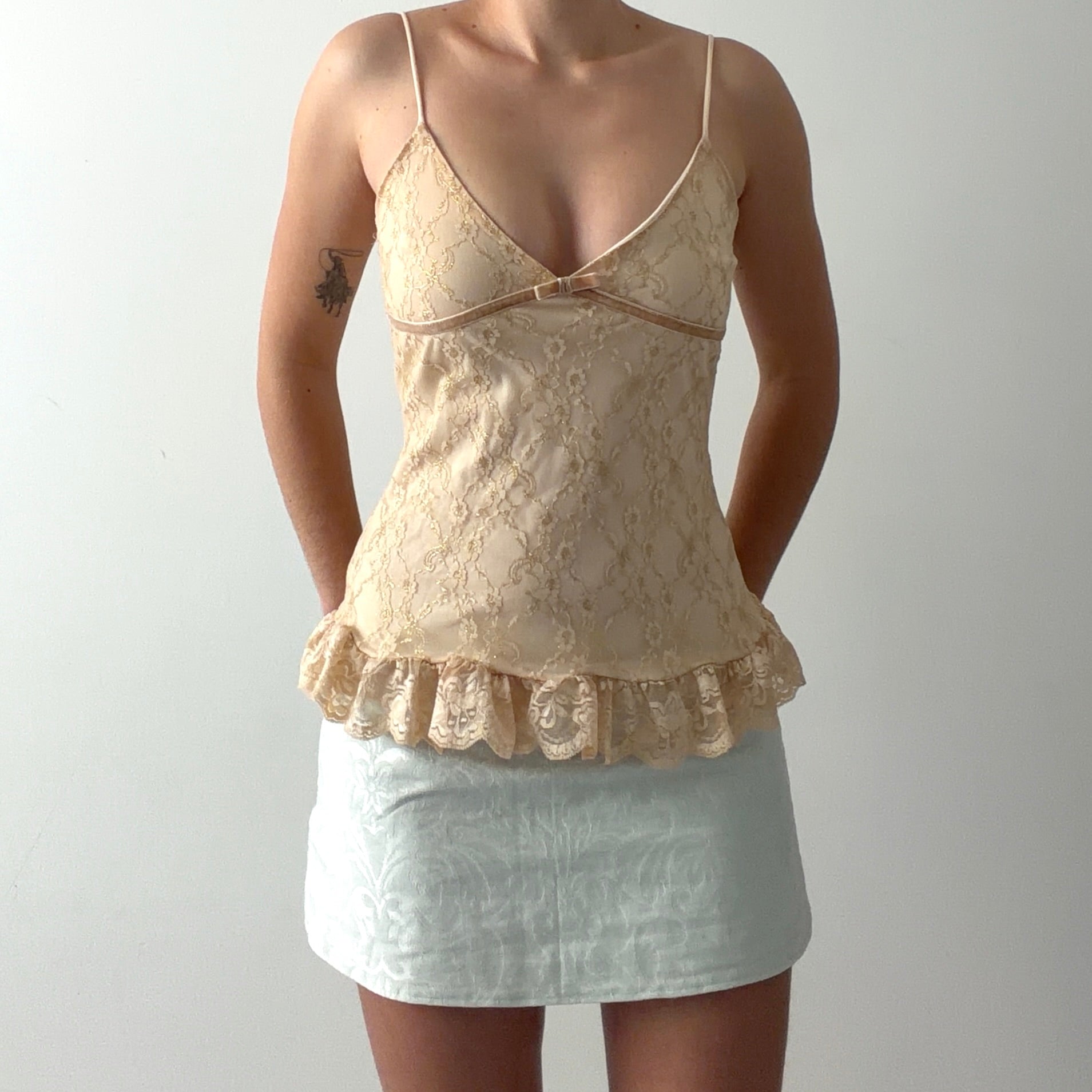 Wet Seal Lace Cami | Made in USA | S