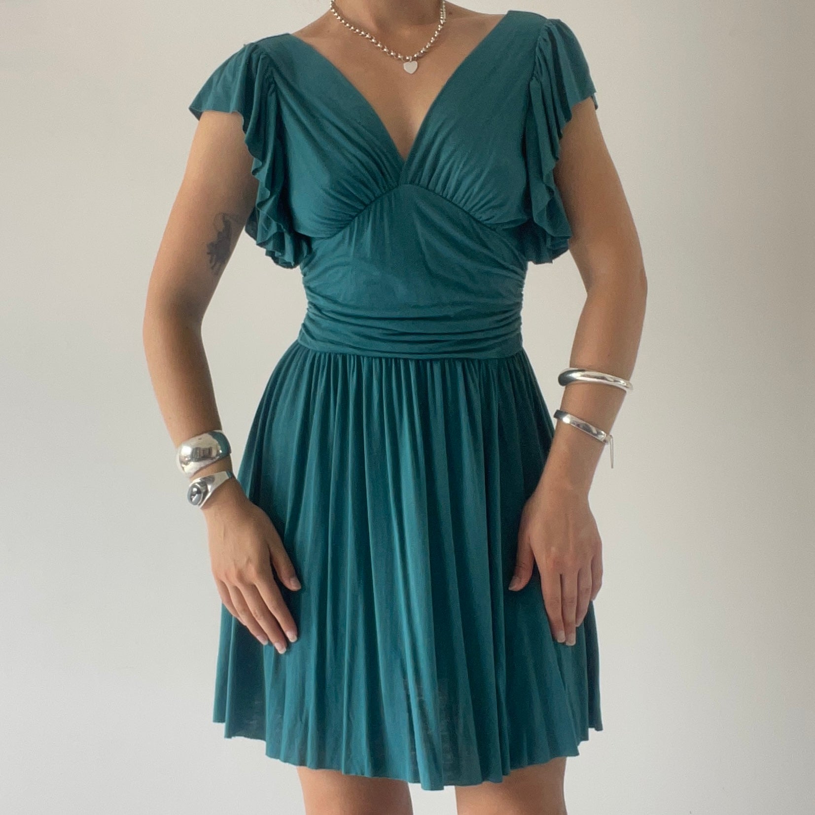 Sisco Midi Ruffle Dress | 6-8