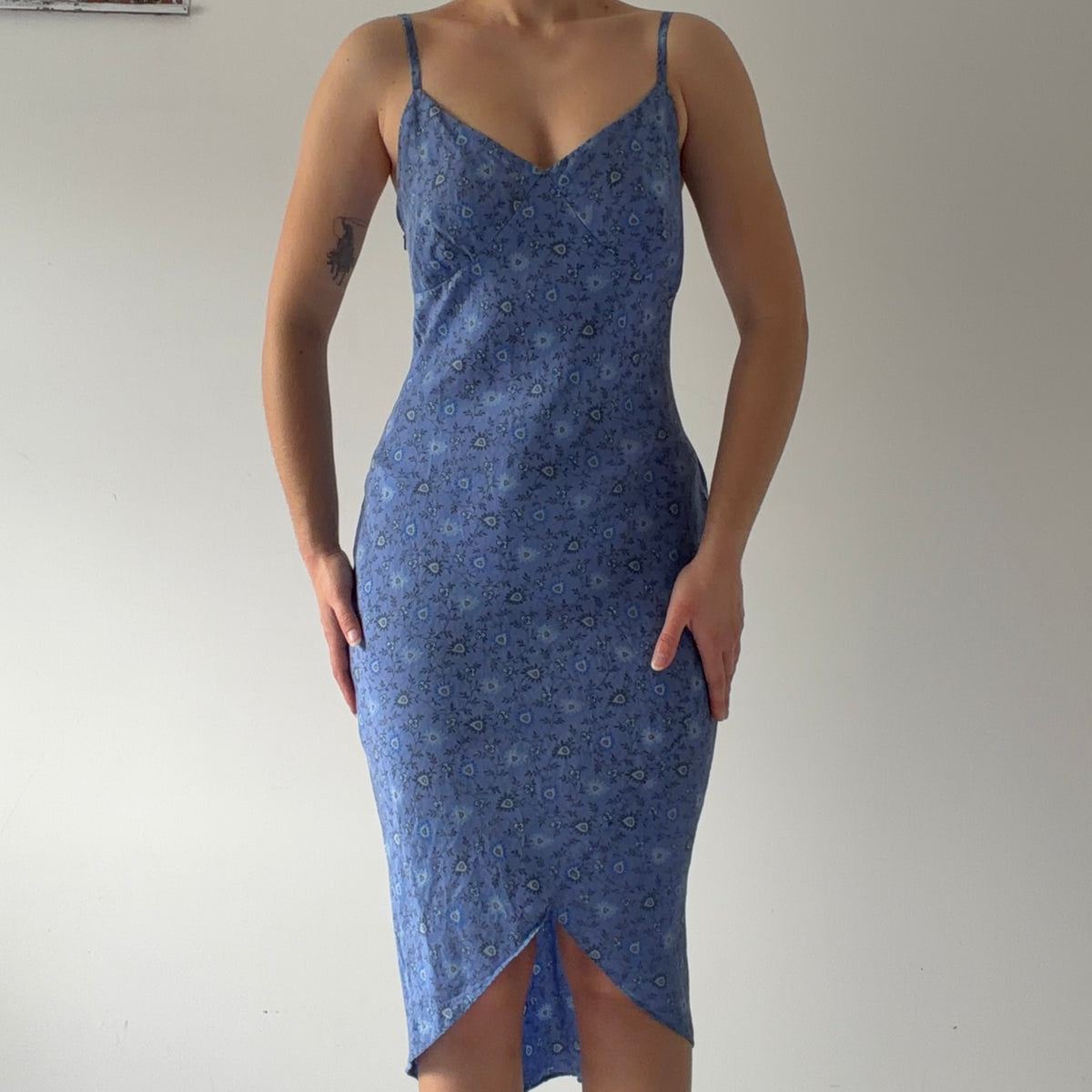 Express Silk Midi Dress | 10-12
