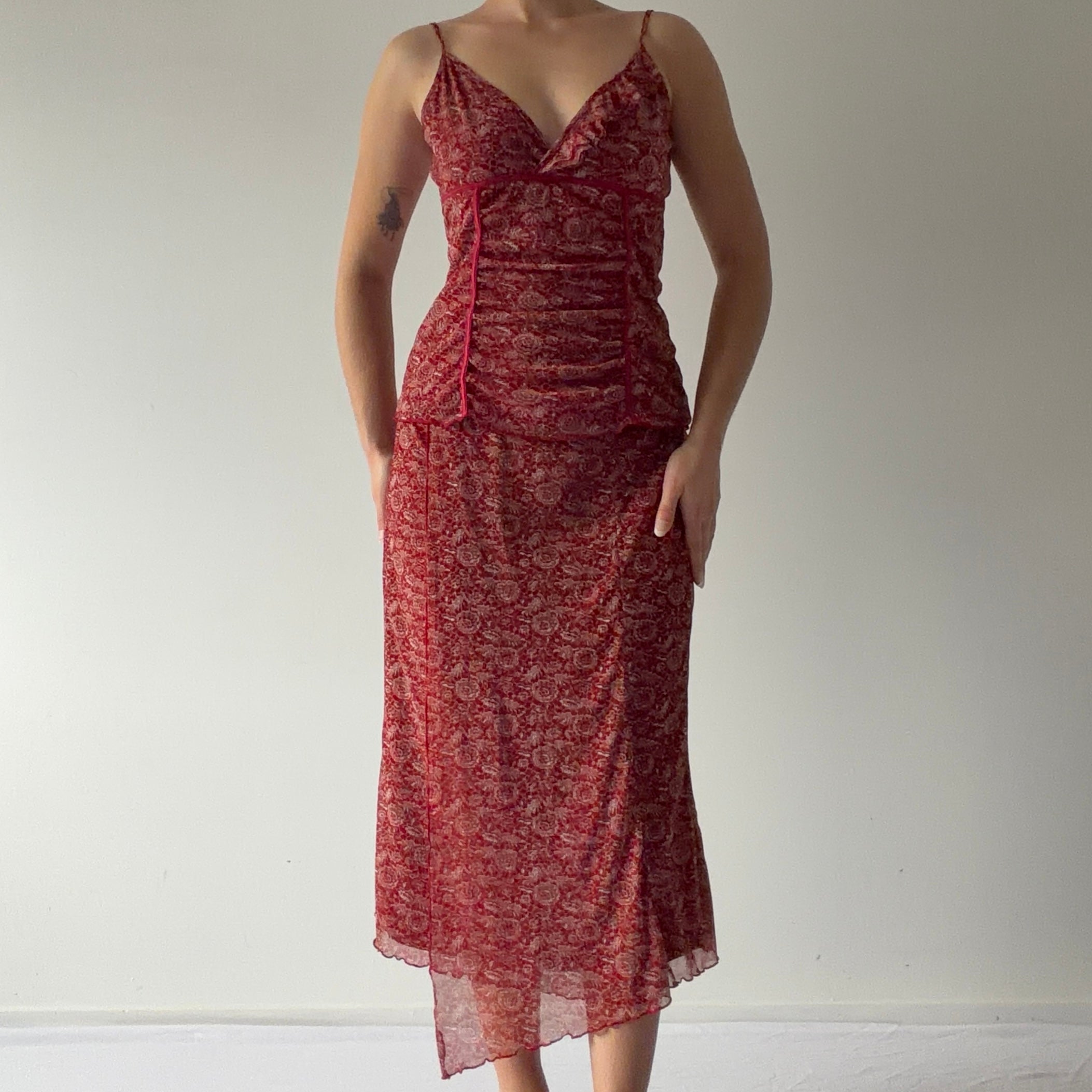 Mexx Mesh Skirt and Top Set | 10-12