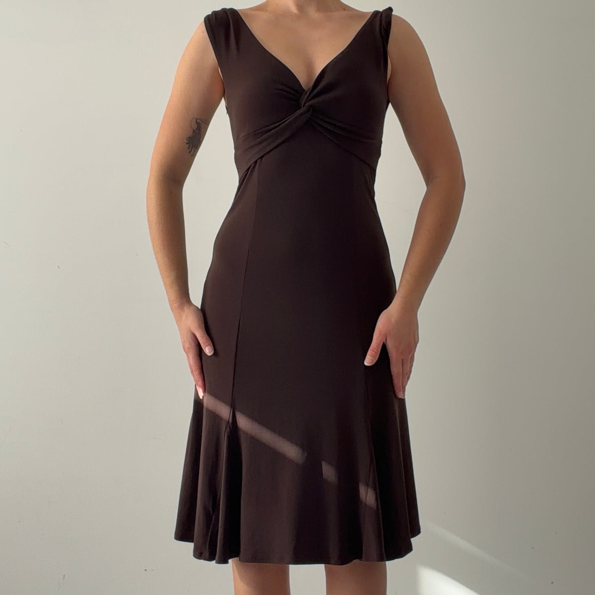 Le Chateau Midi Dress | S
