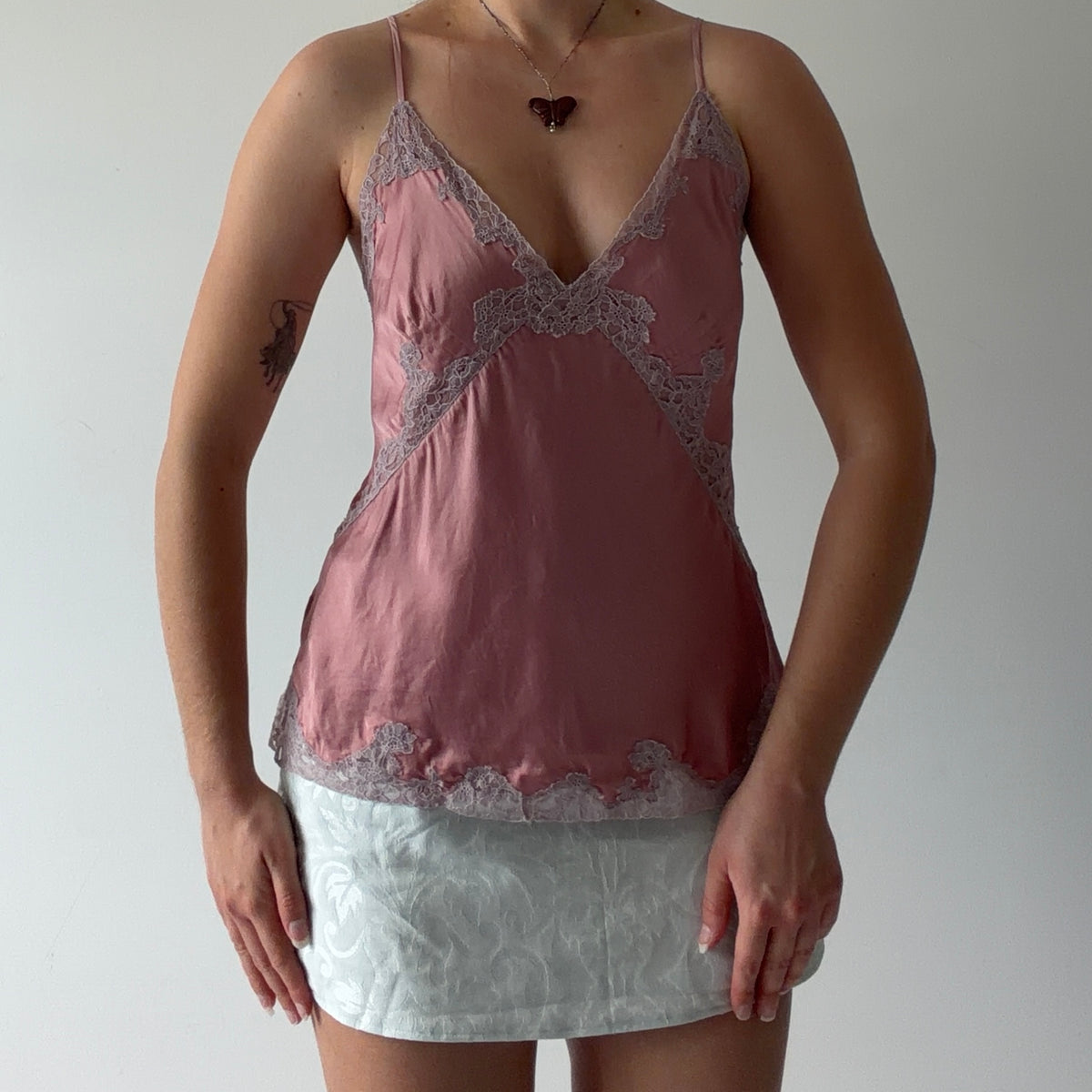 Leigh Bantivoglio Silk Cami Top | M-L