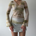 Jennyfer Bell Sleeve Top | M
