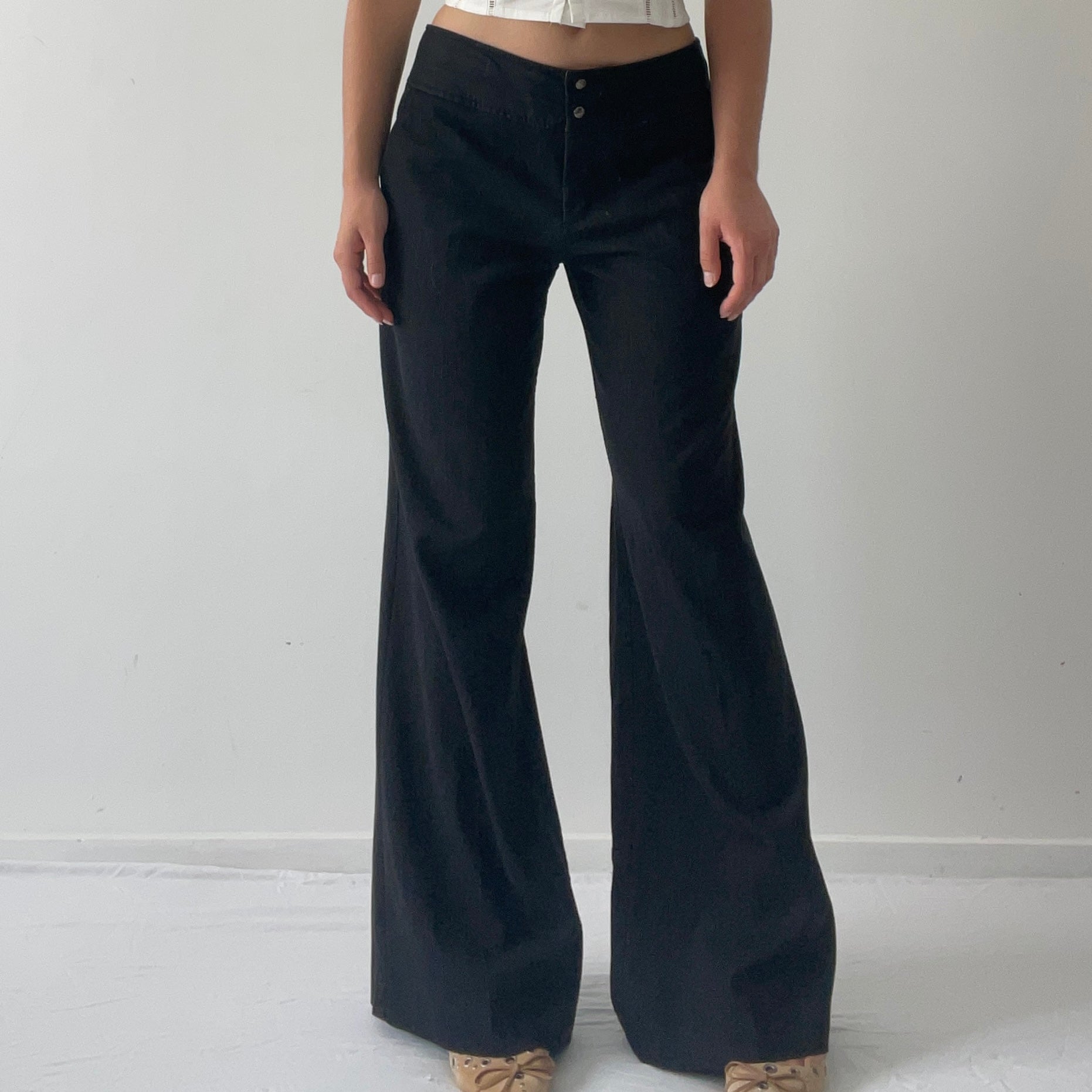 Urbanesque Low Rise Wide Leg Pants | 10-12