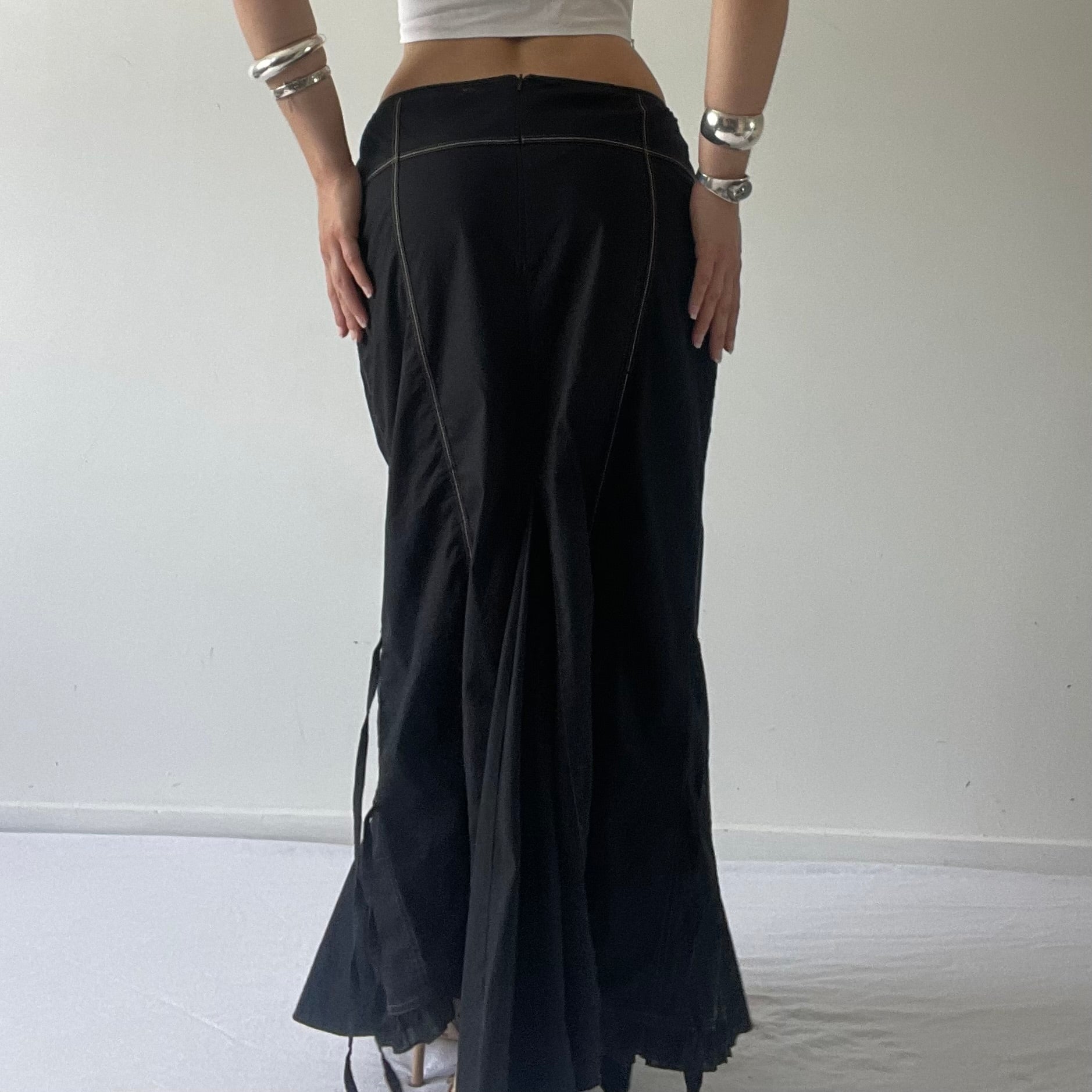 Grace Hill Contrast Midi Skirt | 8-10