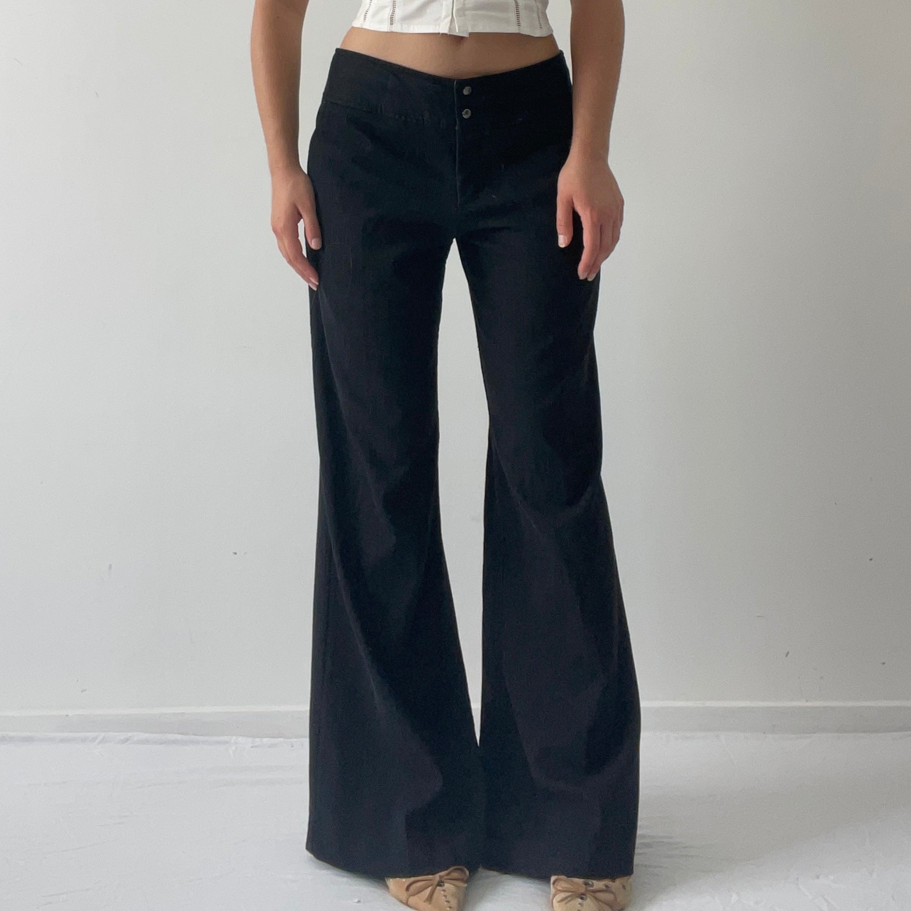 Urbanesque Low Rise Wide Leg Pants | 10-12
