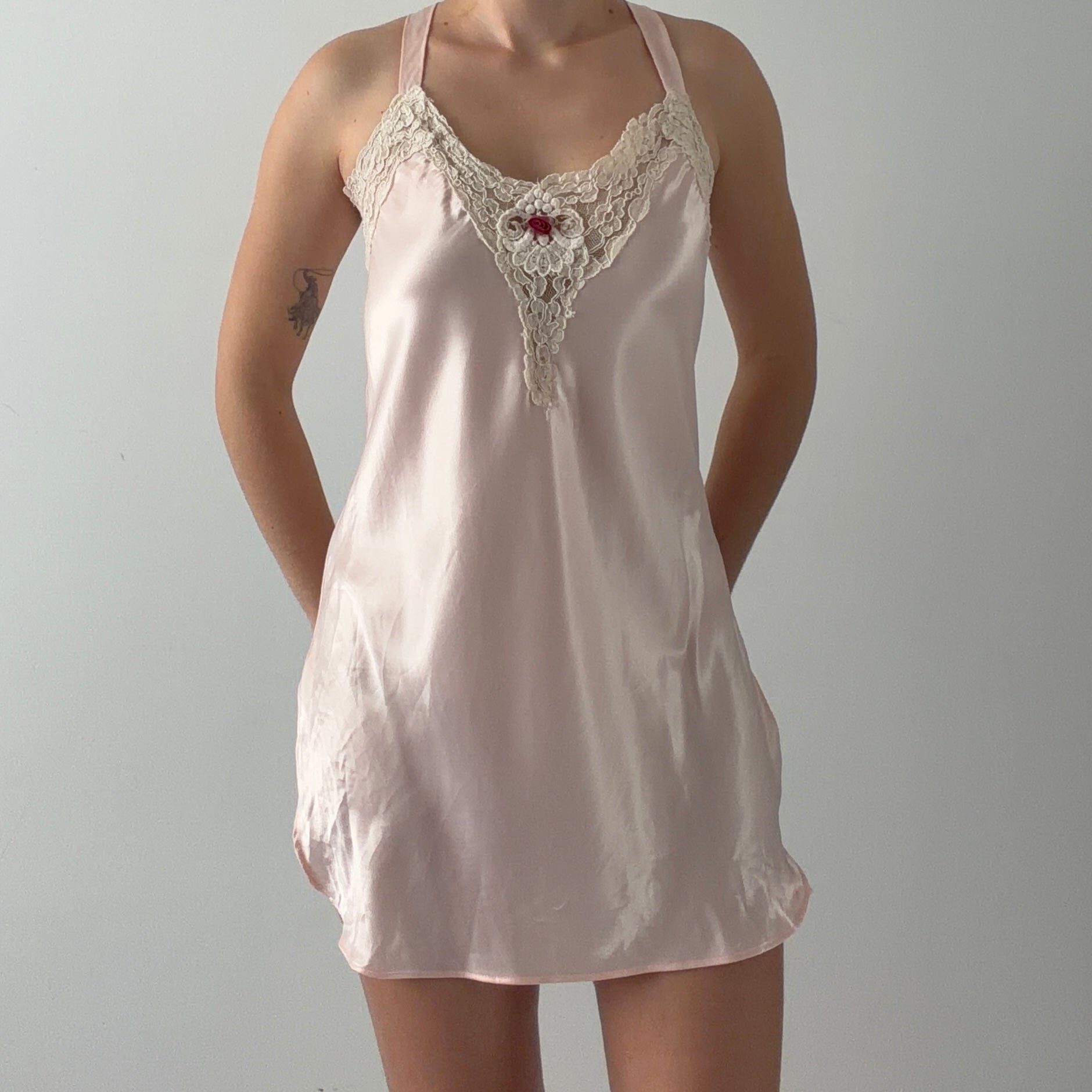 California Dynasty Slip Dress | Made in USA | 8-10