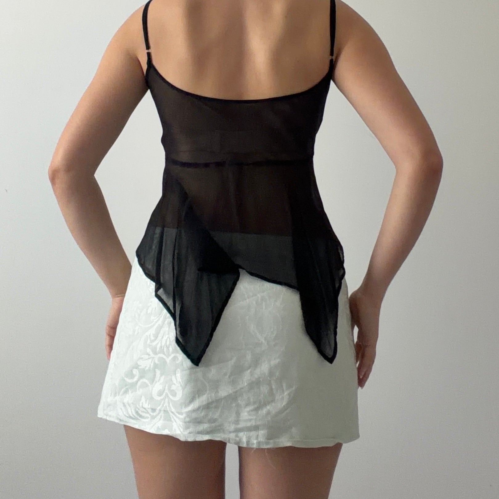 Shirley of Hollywood Silk Beaded Cami | M