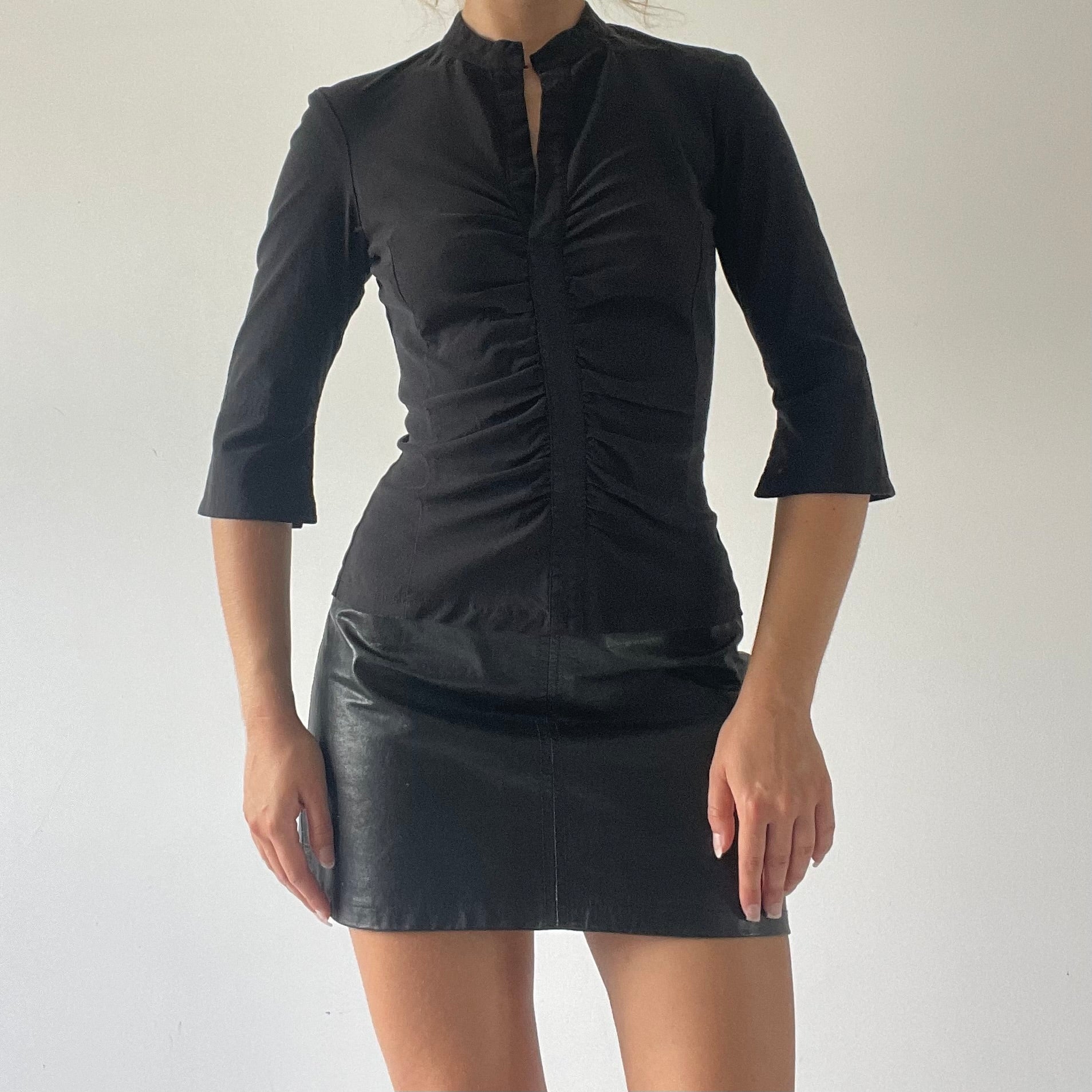 3/4 Fitted Top | Made in Australia | 6-8