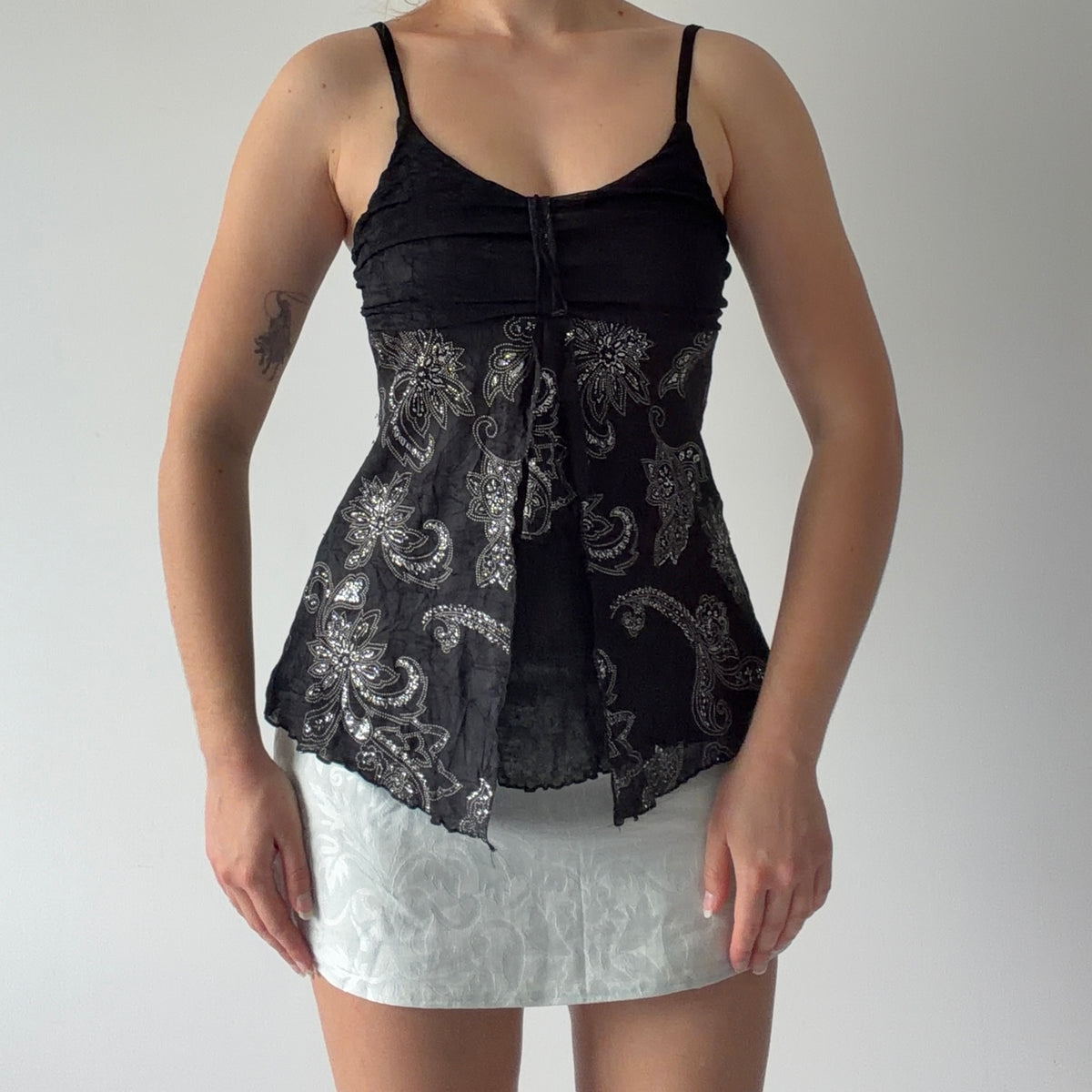 Here + There Paisley Cami | XS