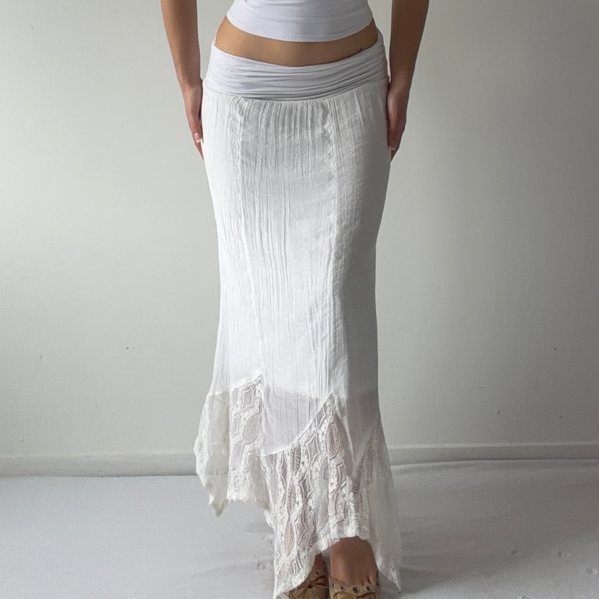 Apt. 9 Handkerchief Maxi Skirt | S-M