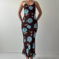 Fred Sun Paris Floral Slip Dress | S